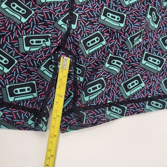IAB MFG 3 inch No Ride Cassette Workout Shorts women's size 4 XS - Picture 10 of 10